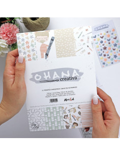 Ohana Creativa 6x8" paper pad | Alúa Cid design
