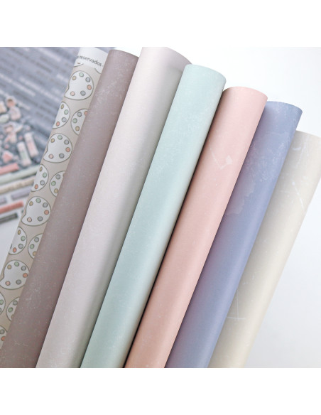 Ohana Creativa Solid & Special paper Kit by Alúa Cid