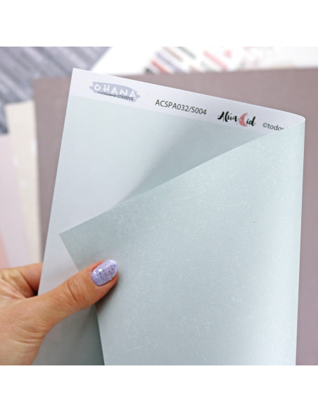 Ohana Creativa Solid & Special paper Kit by Alúa Cid