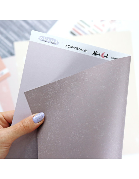 Ohana Creativa Solid & Special paper Kit by Alúa Cid