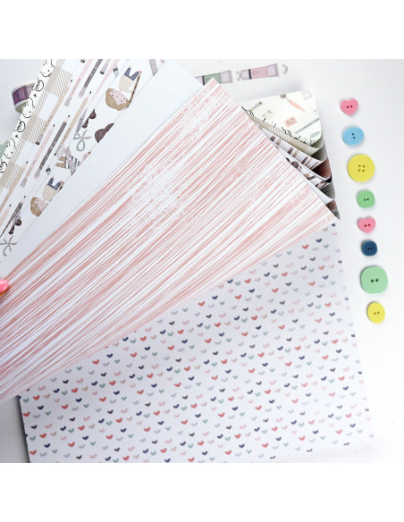 Ohana Creativa 12x12" paper pad | Alúa Cid design