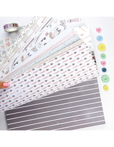 Ohana Creativa 12x12" paper pad | Alúa Cid design