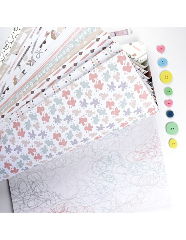 Ohana Creativa 12x12" paper pad |...