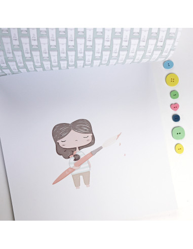 Ohana Creativa 12x12" paper pad |...