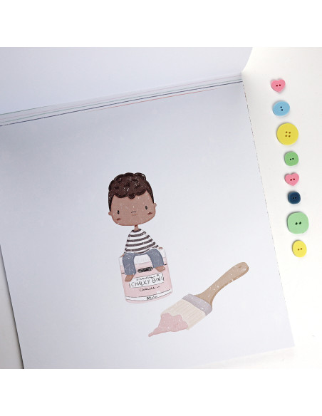 Ohana Creativa 12x12" paper pad | Alúa Cid design