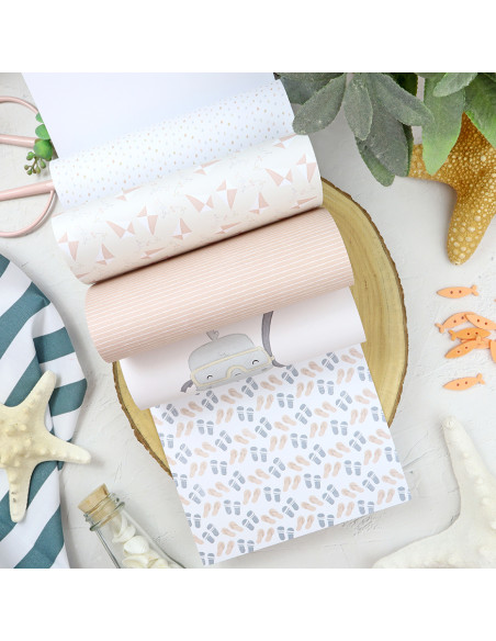 Holidadis 6x8" paper pad | Alúa Cid design