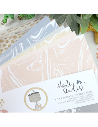 Holidadis Solid & Special paper Kit...