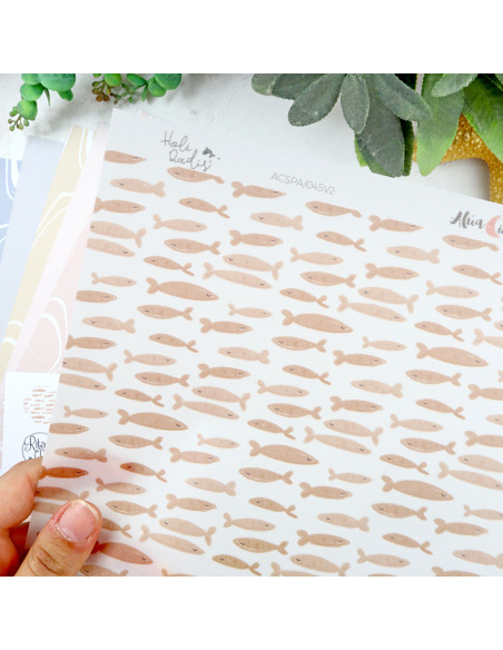 Holidadis Solid & Special paper Kit by Alúa Cid