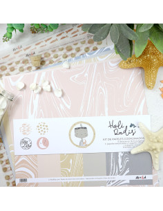 Holidadis Solid & Special paper Kit by Alúa Cid