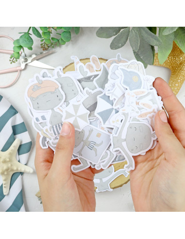 Holidadis Ilustrations die-cuts set |...