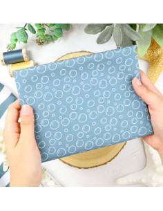 5m Bur Bur Blu printed fabric | Holidadis by Alúa Cid