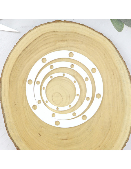 Set of 3 acrylic frames Ojo de Buey | Alúa Cid design
