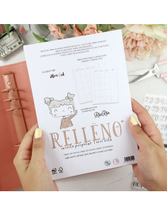 Agenda perpetua Mes Vista diary filler A5 2