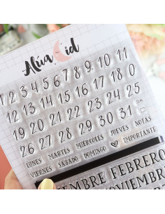 A ver que yo me aclare clear stamps set | Alúa Cid 2