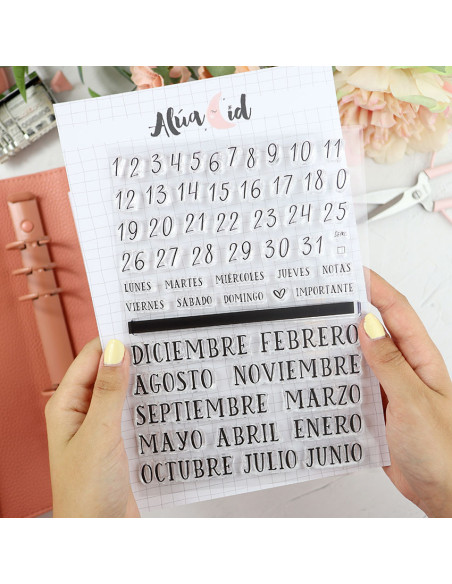 A ver que yo me aclare clear stamps set | Alúa Cid