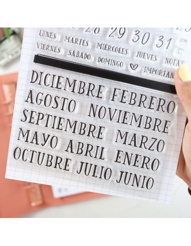 A ver que yo me aclare clear stamps...