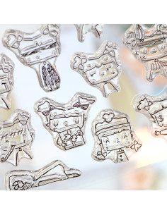 Croqueta clear stamps set | Alúa Cid 2