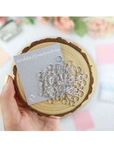 Silver Connecting Rings