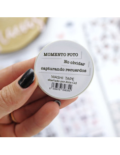 De foto washi tape | Alúa Cid design