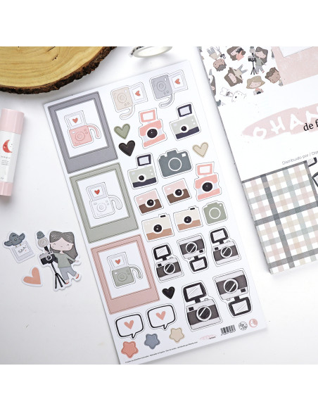 Ohana de Foto chipboard | Alúa Cid design