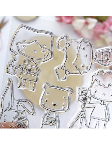 Selphy stamps & dies set | Alúa Cid