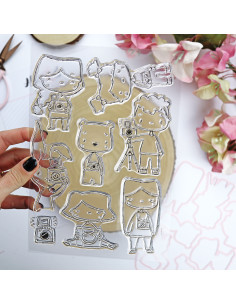 Selphy clear stamps set | Alúa Cid