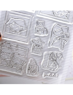 Polaroid clear stamps set | Alúa Cid 2