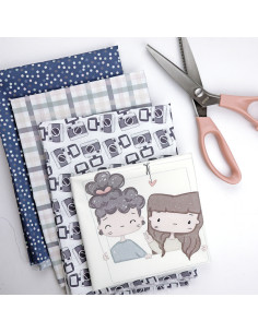 Solosiescontigo Printed panel fabric | Ohana collection