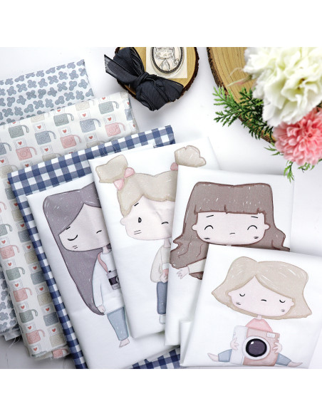 Ohana de Foto Printed panel fabric | Ohana collection