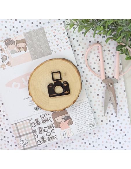 Canon acrylic embellishment | Ohana de Foto collection