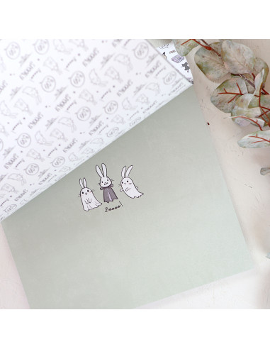 Witch Party 12x12" paper pad | Garbancita Alicia + Alúa Cid design