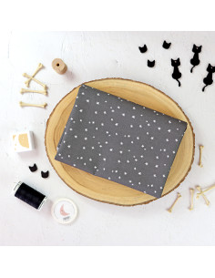 Hasta el Infinito printed fabric | Witch Party by Garbancita Alicia and Alúa Cid