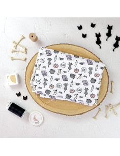 AbraCadabra printed fabric | Witch Party by Garbancita...