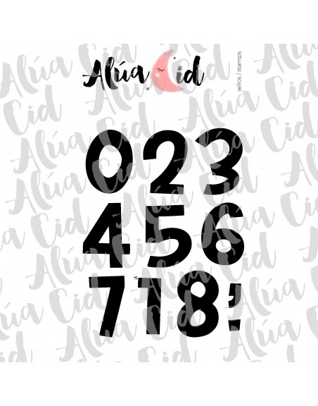 123 Bunch Stamp, Alúa Cid