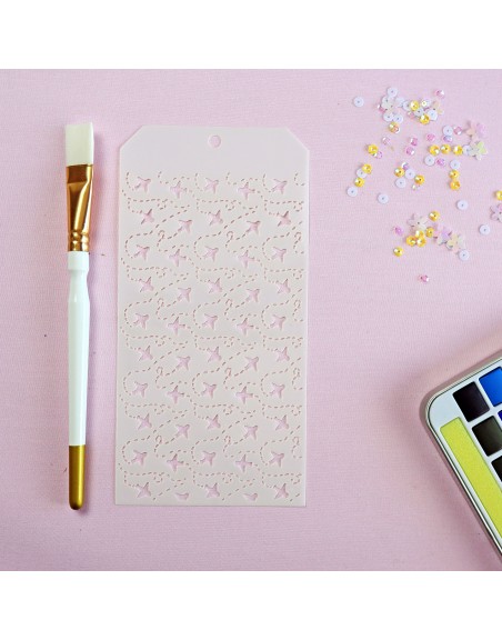 Travel stencil | Alúa Cid design