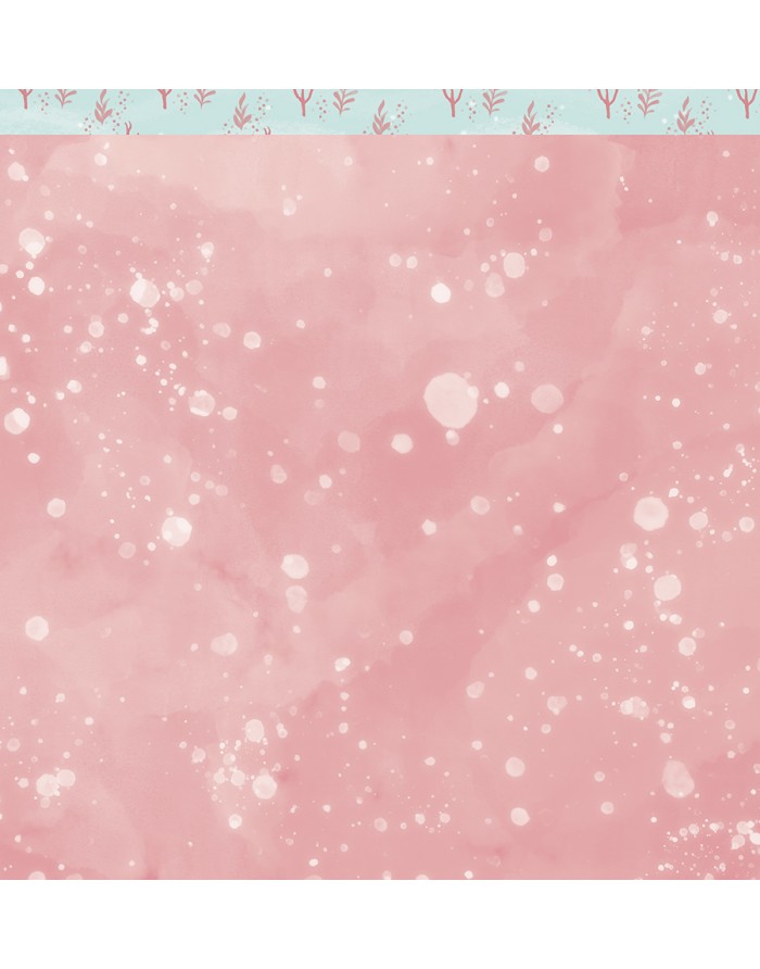 Purpurina 12x12" paper pad | Garbancita Alicia design