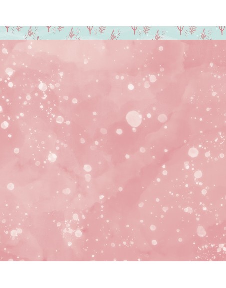 Purpurina 12x12" paper pad | Garbancita Alicia design