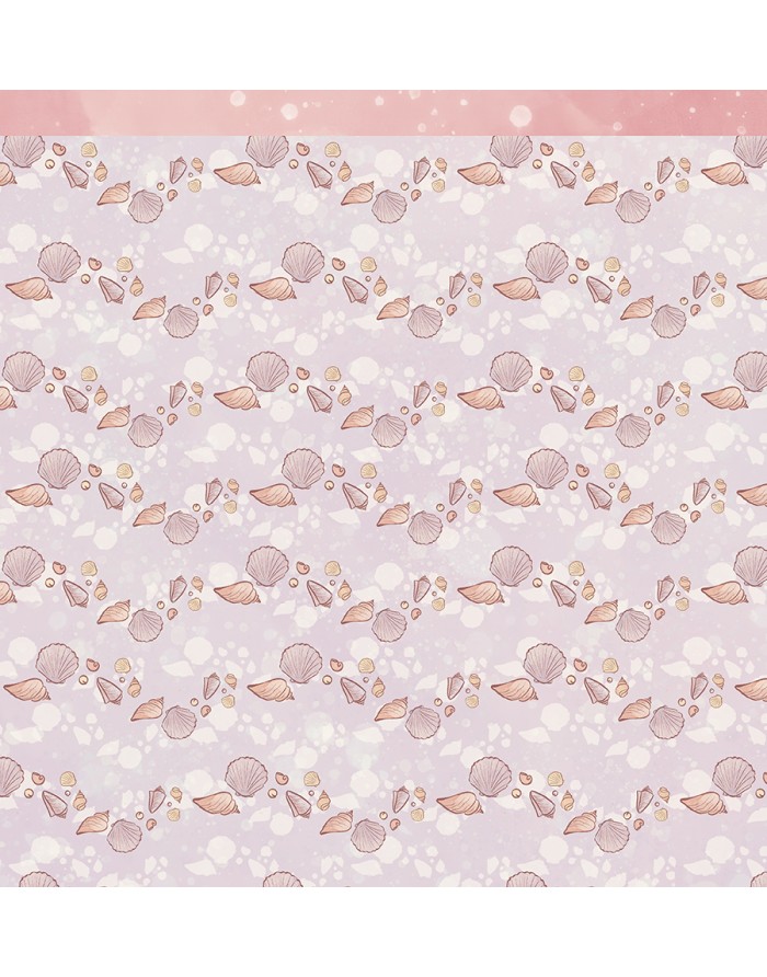 Purpurina 12x12" paper pad | Garbancita Alicia design