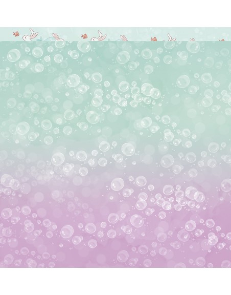 Purpurina 12x12" paper pad | Garbancita Alicia design