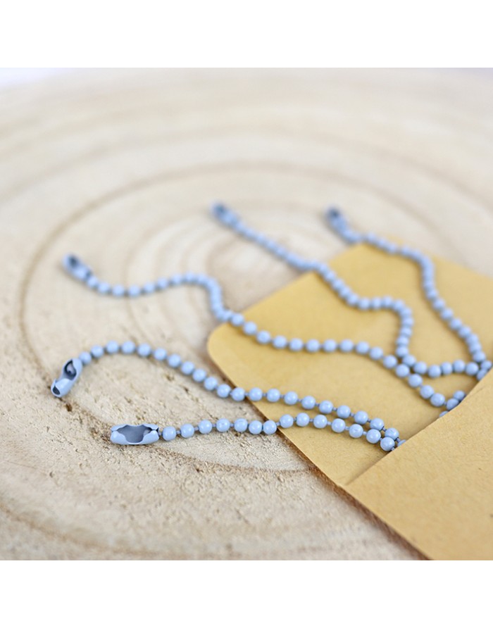 Pack 100 Blue ball-chain