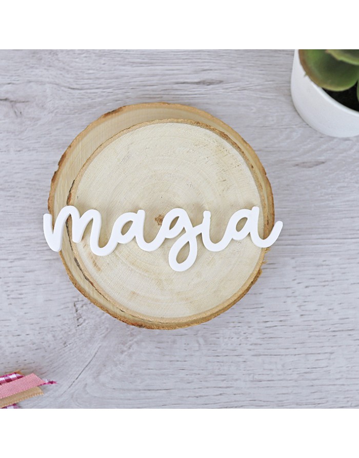 Magia acrylic word | Ari collection