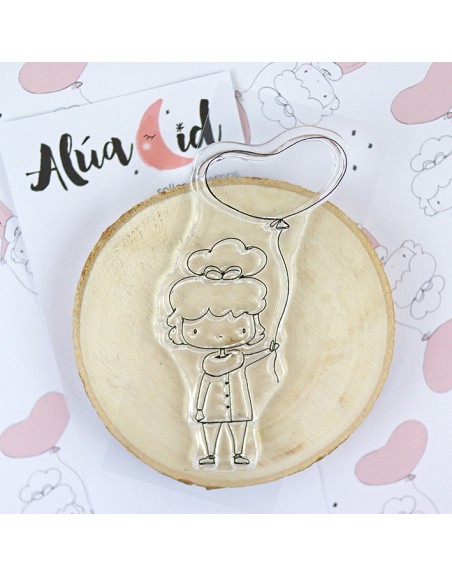 'We Love' stamp, Alúa Cid