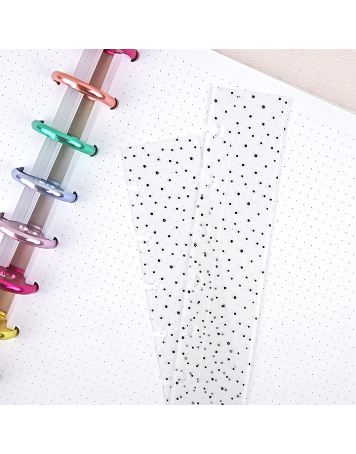 XL DISC binder guide Topos Negros. Pack of 2