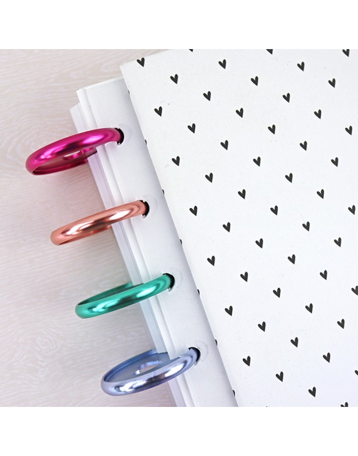 A5 DISC binder guide Transparente. Pack of 2