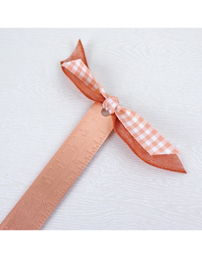 ROSE Gold brass ruler