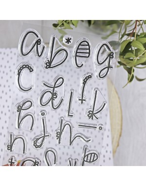 ARI ABC minúsculas clear stamps set | Alúa Cid 2