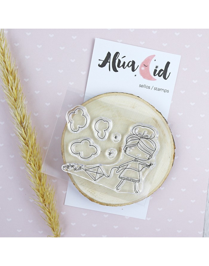 'Cometa' Clear stamp set, by Alúa Cid | Ari collection