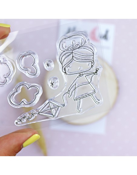 'Cometa' Clear stamp set, by Alúa Cid | Ari collection