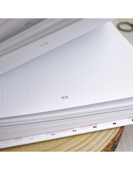 Bullet Journal XL filling