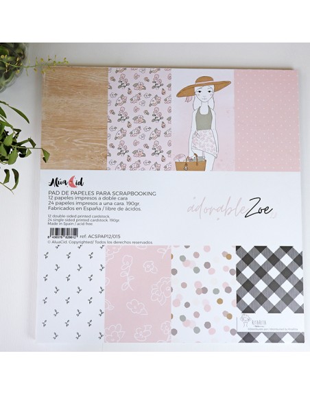 Adorable Zoe 2.0 bloc paper